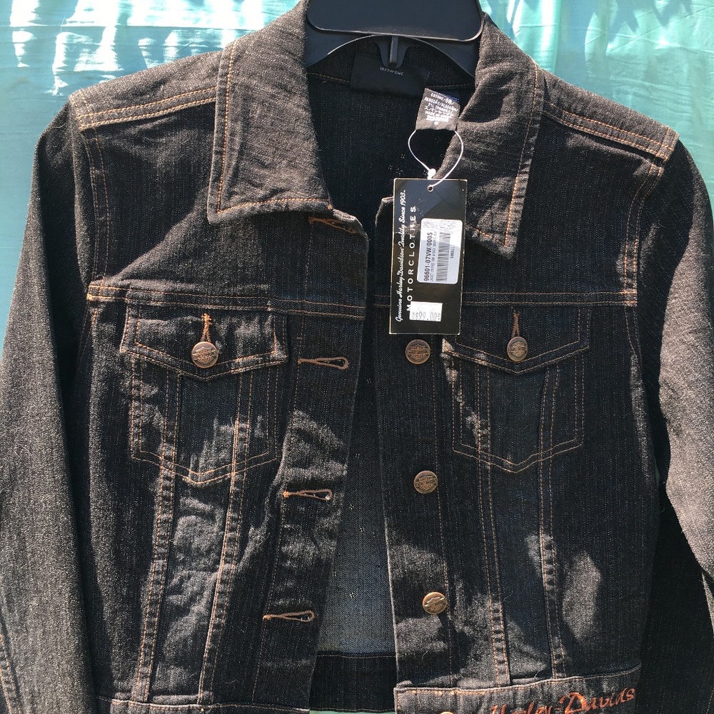 Harley Davidson crop jacket
